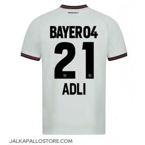 Bayer Leverkusen Amine Adli #21 Vieraspaita 2023-24 Lyhythihainen